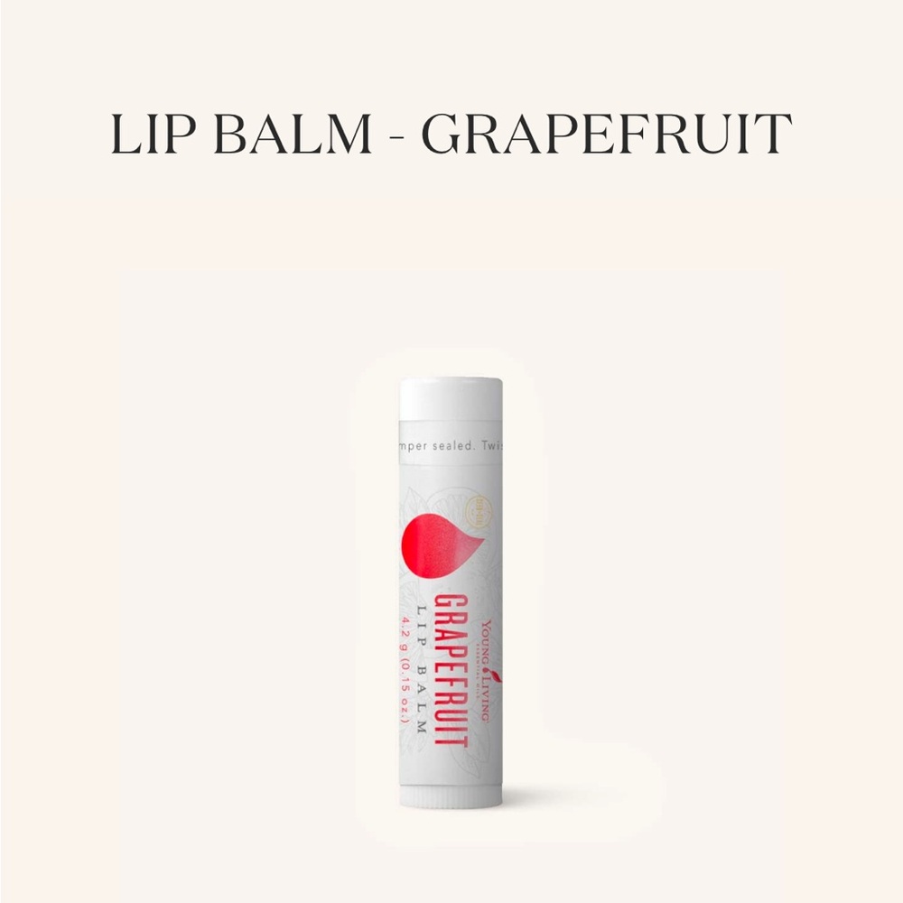 Young Living Lip Balm Grapefruit